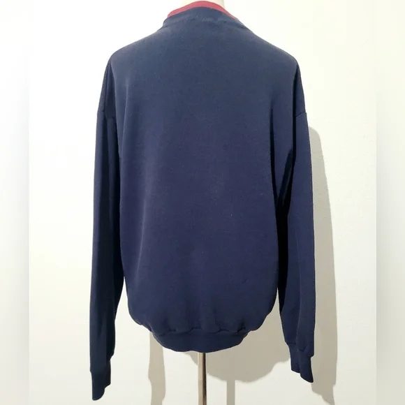 Vintage Pleasant Shade Autumn Country Scarecrow Fall Sweatshirt Sz L Made In USA - Picture 5 of 11